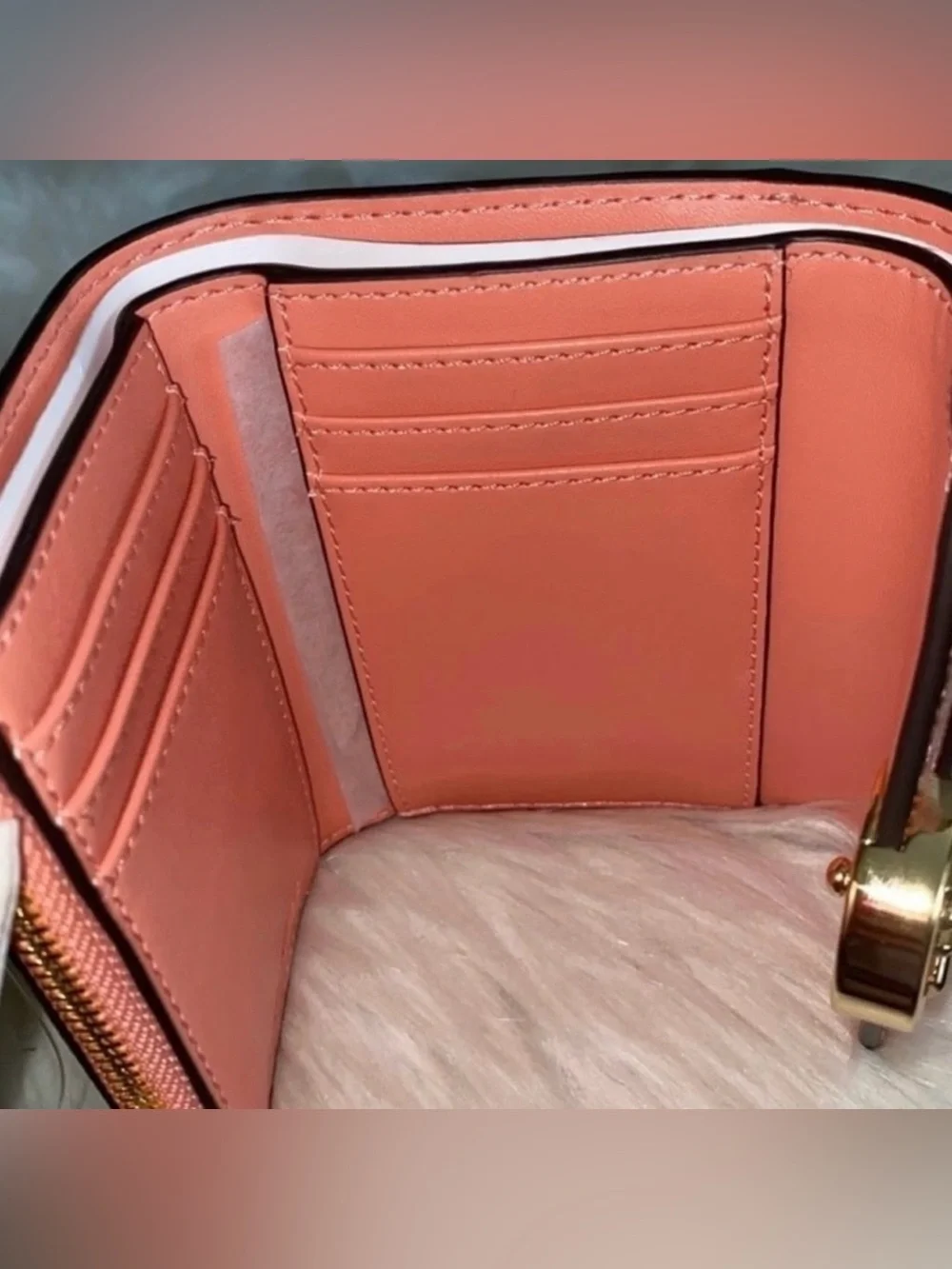 Michael Kors CARMEN MD Flap Satchel/CARMEN MD Flap Billfold Wallet 2pc Set